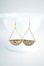 Load image into Gallery viewer, Opal Dangle Earrings - gold
