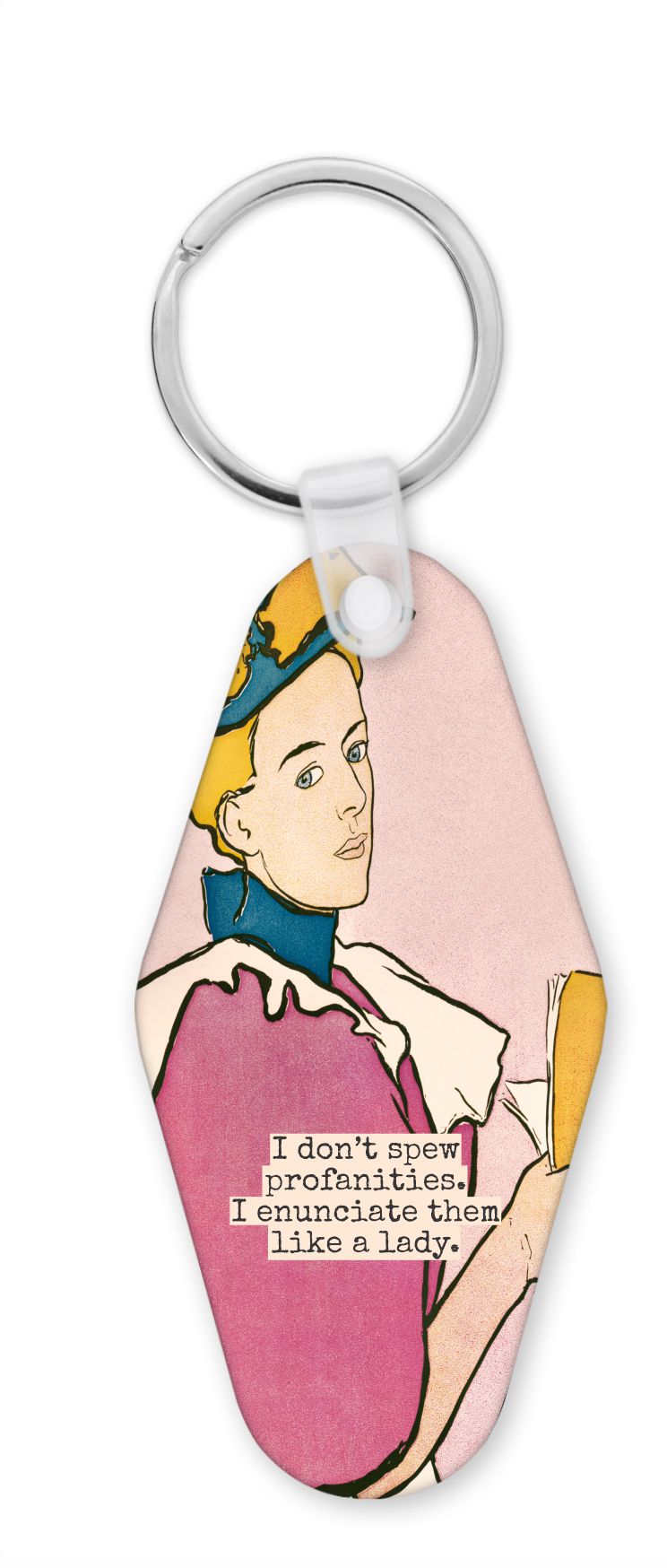 Like a Lady Keychain