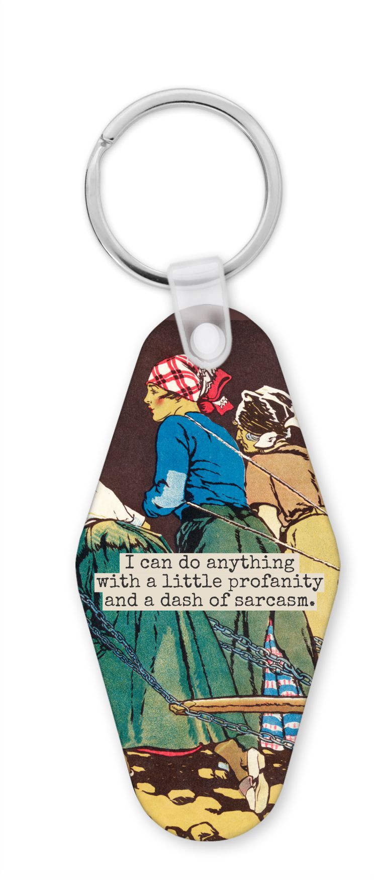 Dash of Sarcasm Keychain