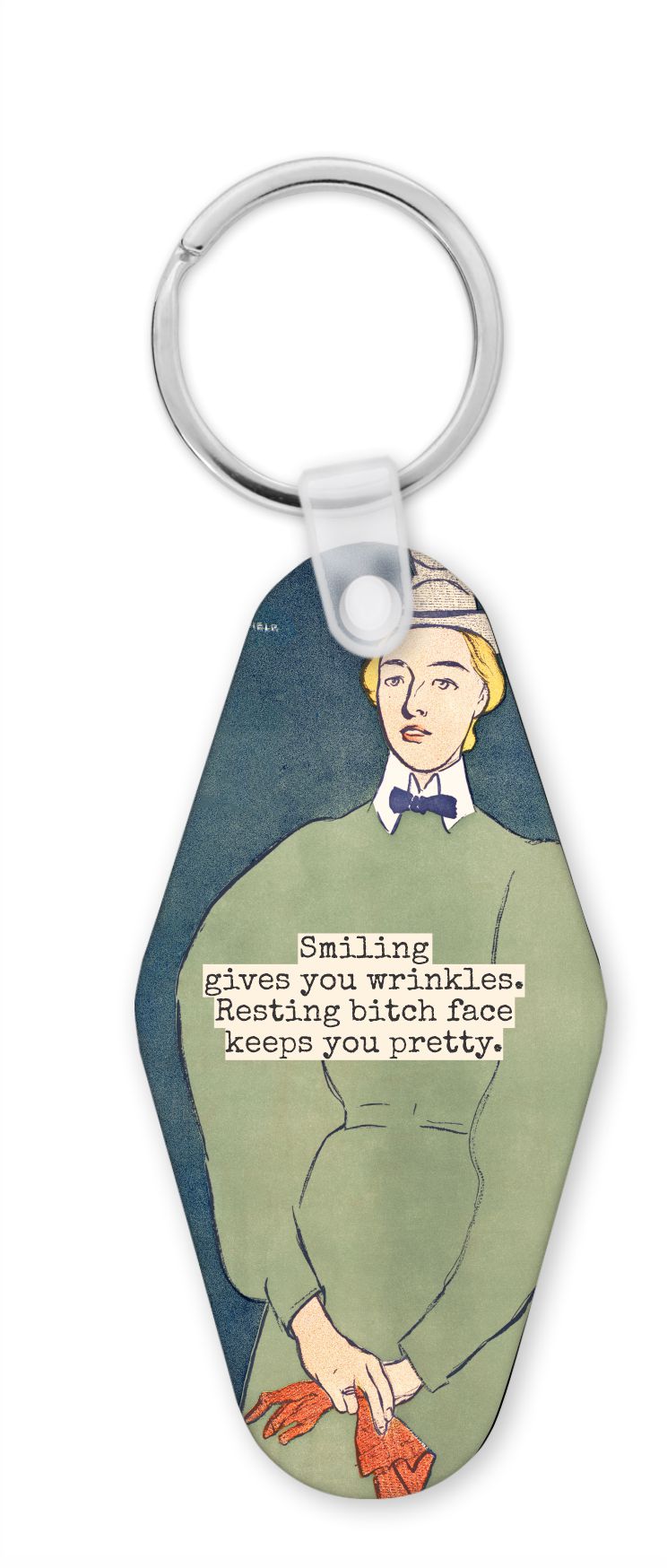 Wrinkles Keychain