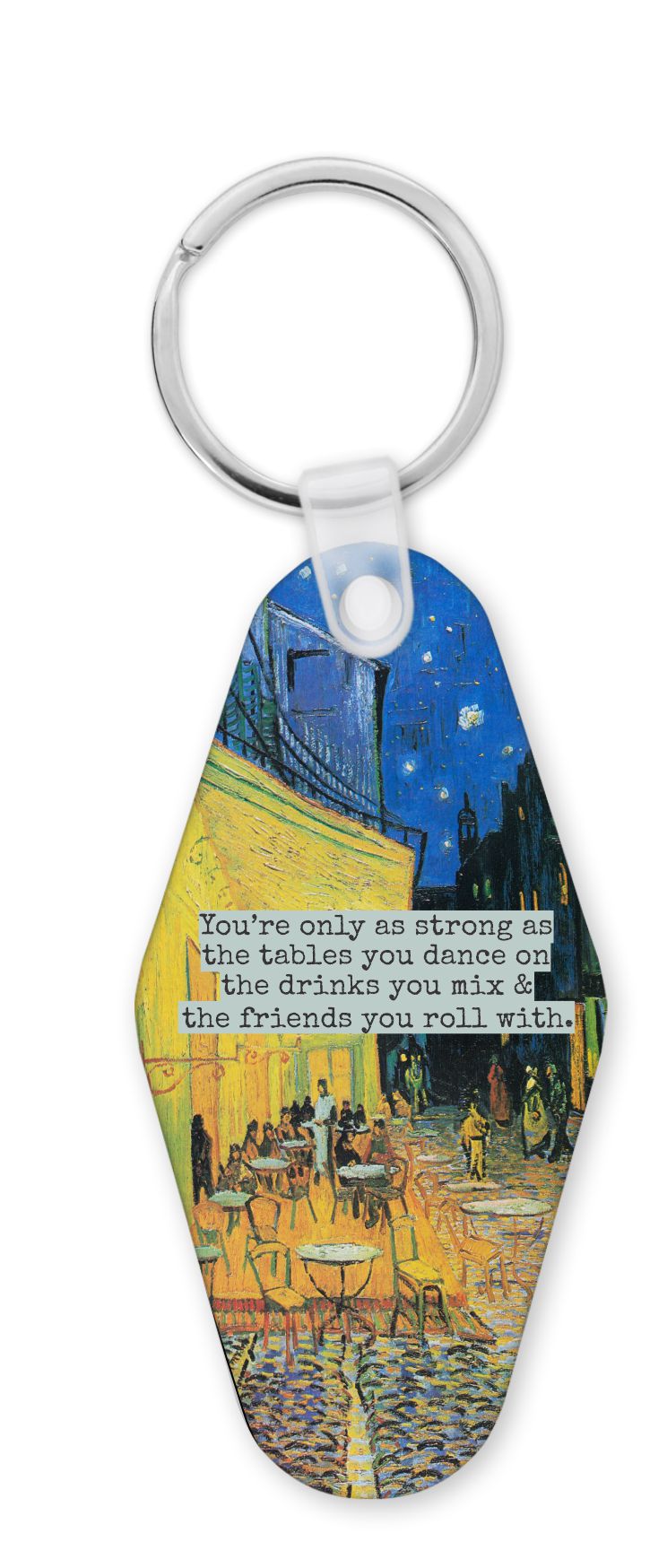 Friends You Roll With Keychain