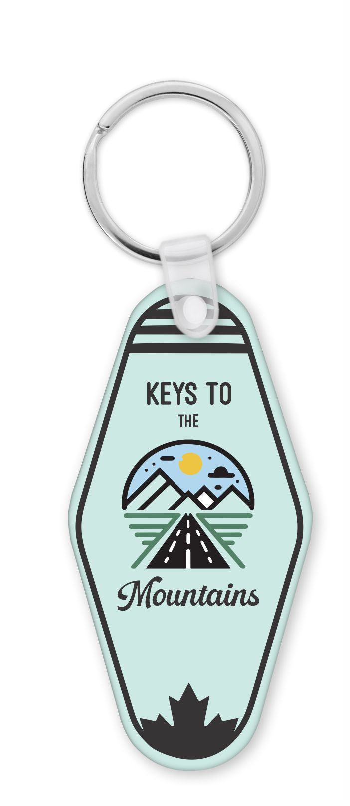 Keys to the Mountains Keychain