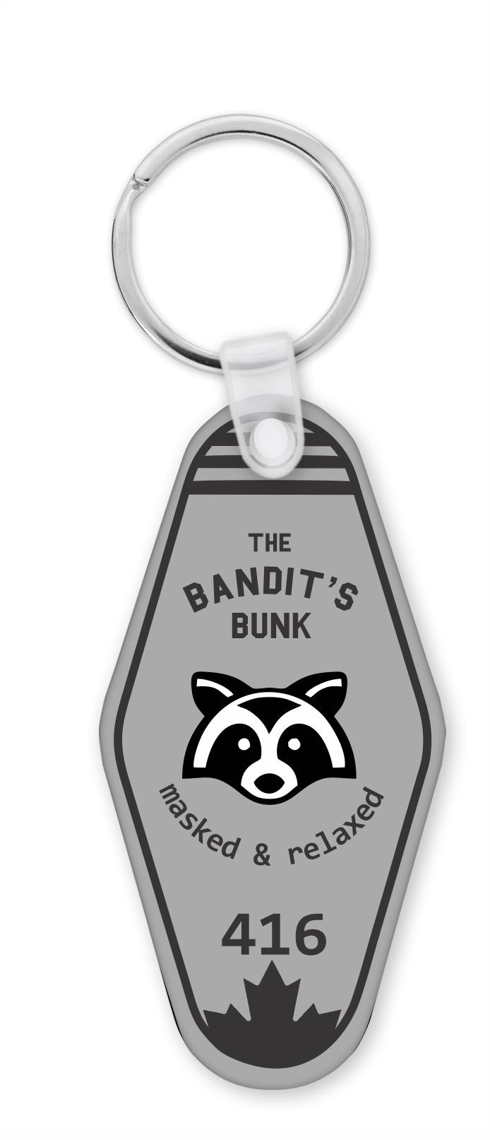 Bandit Bunk Keychain