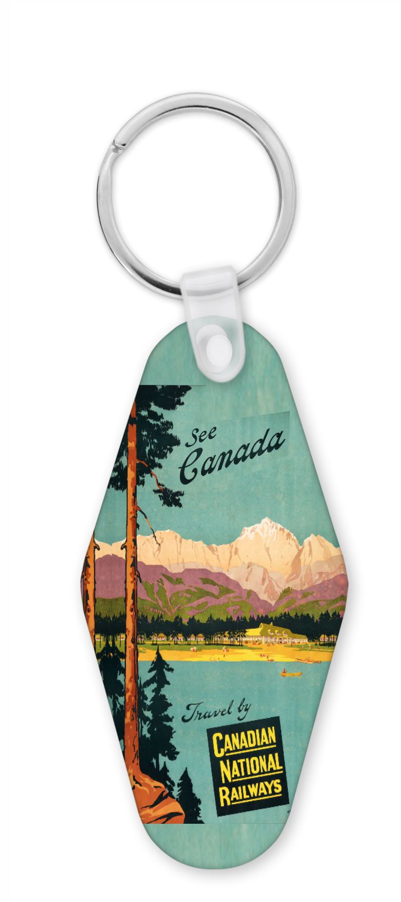 See Canada Keychain