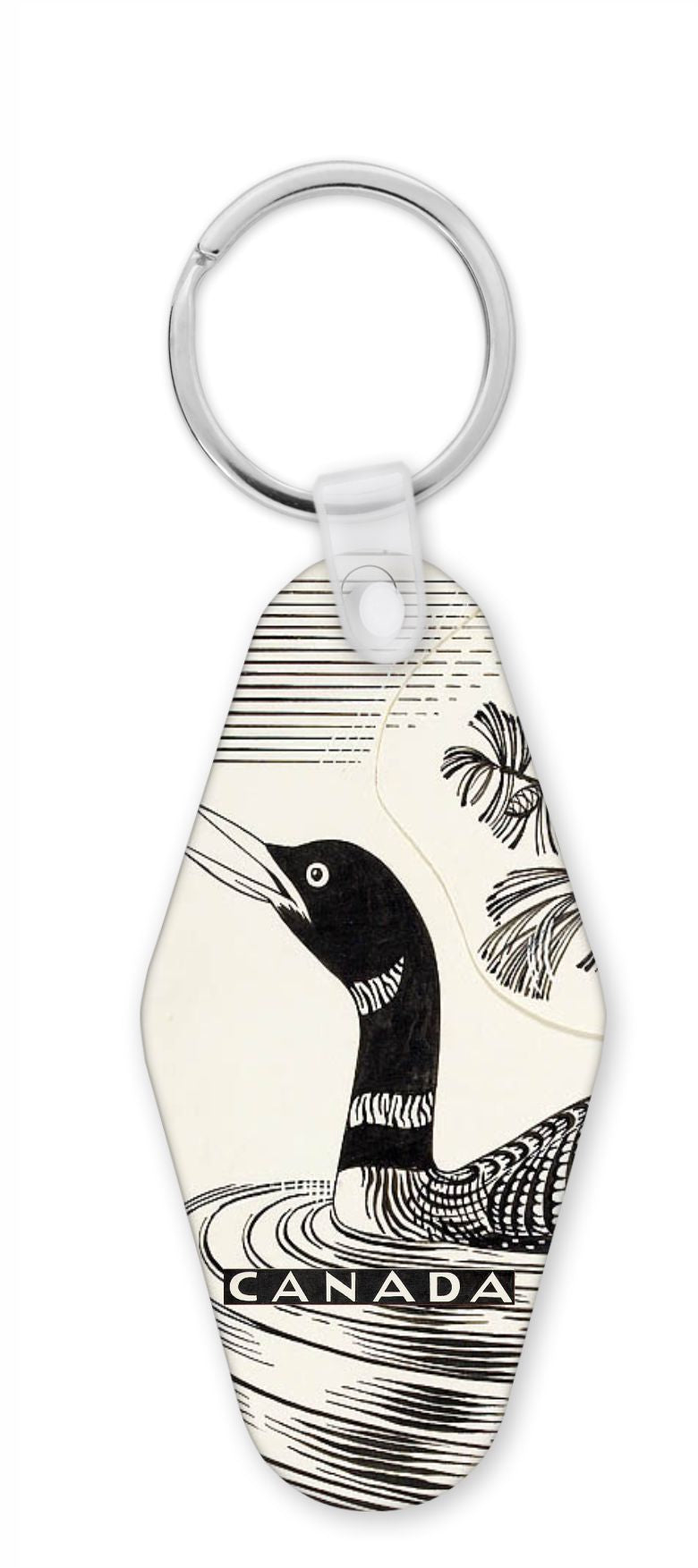 Loon Keychain