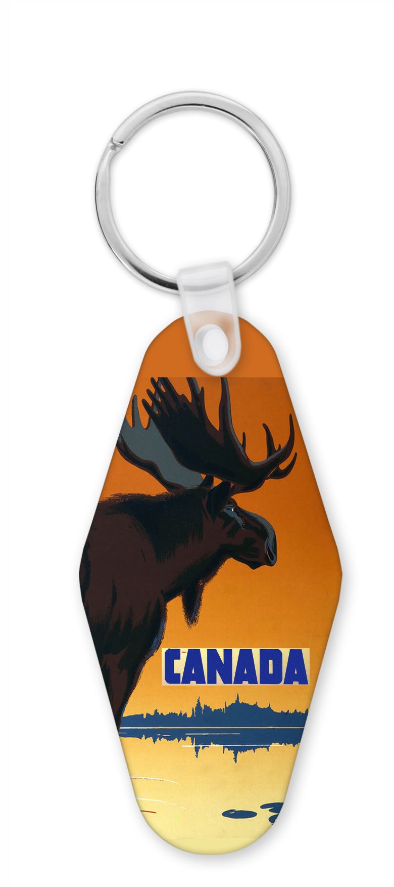 Moose Keychain