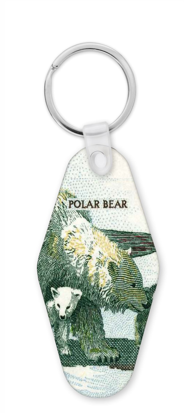Polar Bear Keychain
