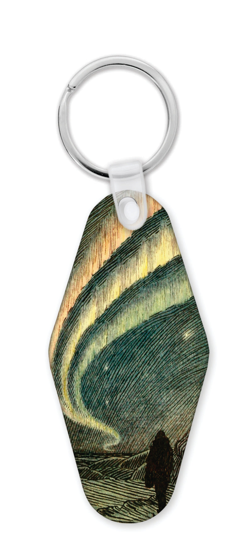 Northern Lights Keychain