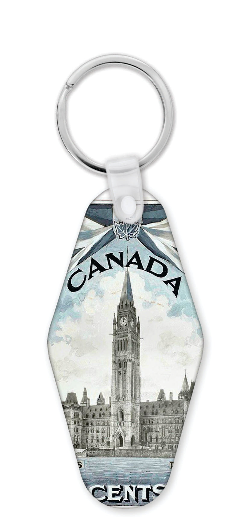 Capital Keychain