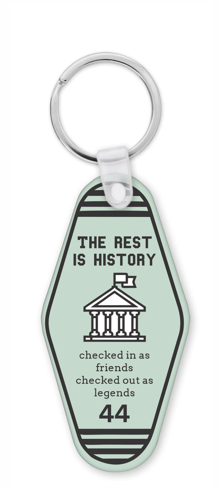 The Rest is History Keychain