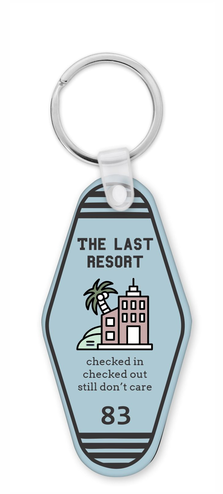 The Last Resort Keychain