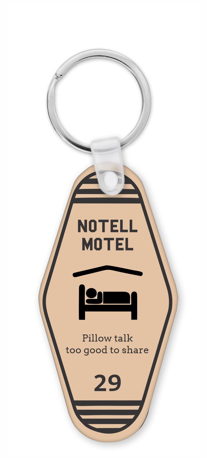 Notell Motel Keychain