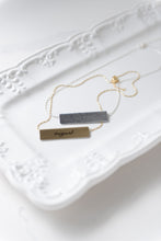 Load image into Gallery viewer, Snap Dragon Bar Necklace
