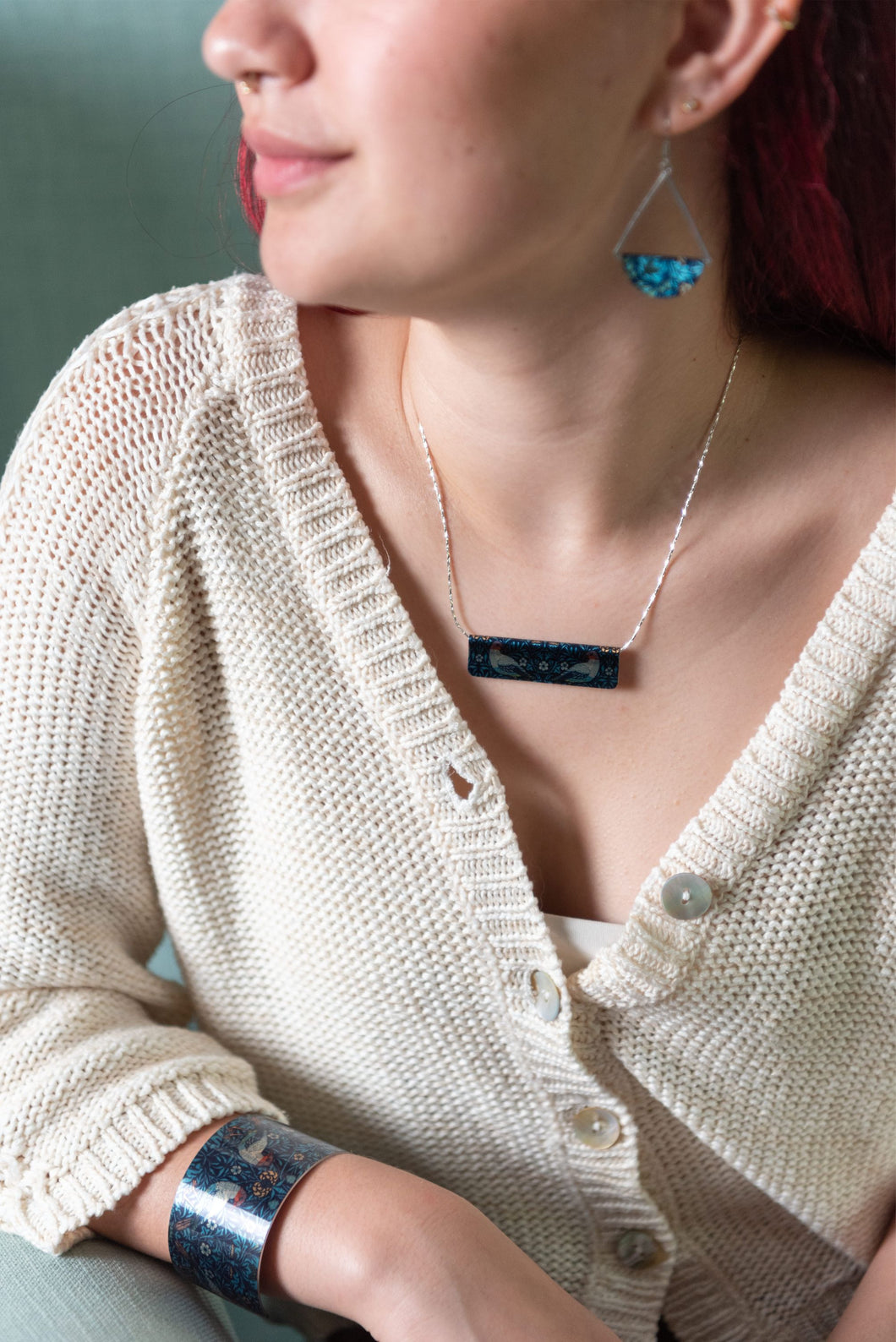 Songbirds Reversible Bar - Silver