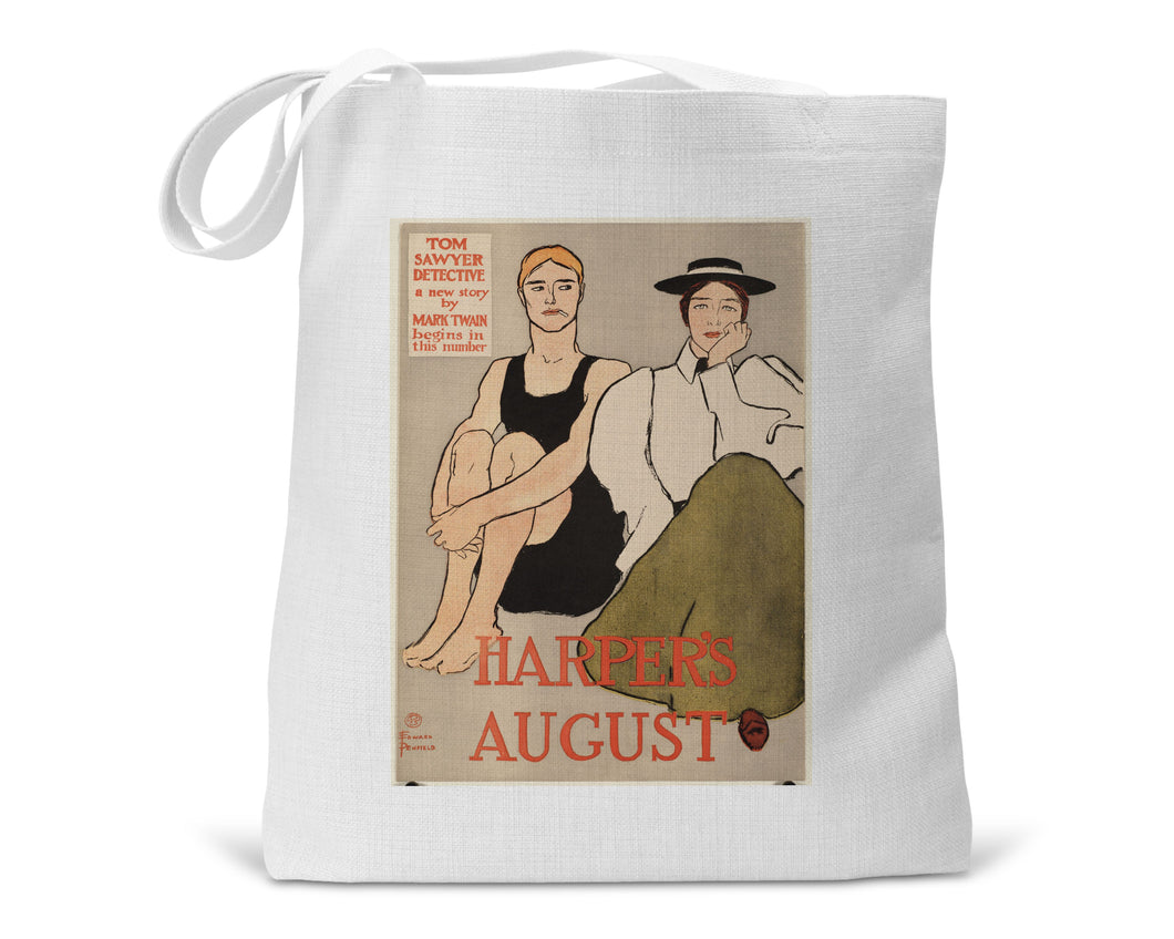 August Gift Celebration Book Tote Bag