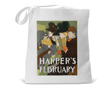 Load image into Gallery viewer, Birthday Month FEBRUARY Gift Celebration Book Tote Bag
