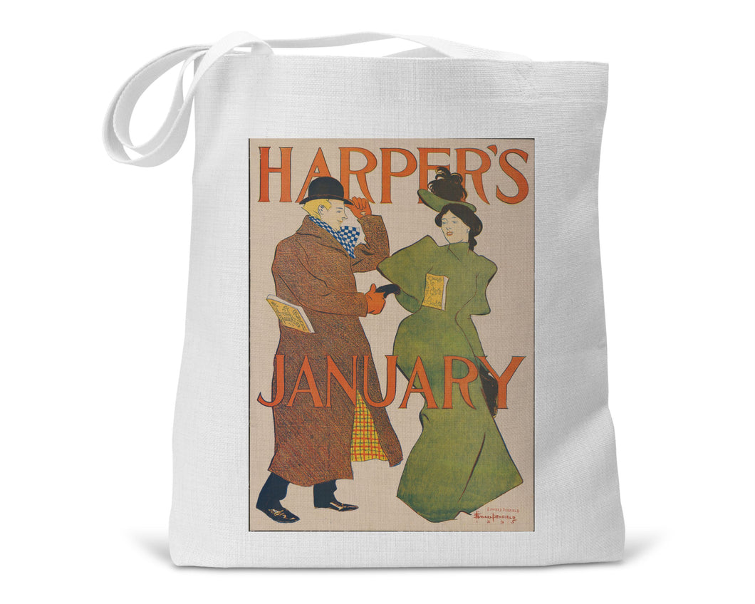 Birthday Month JANUARY  Gift Celebration Book Tote Bag