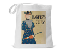 Load image into Gallery viewer, Birthday Month JULY Gift Celebration Book Tote Bag
