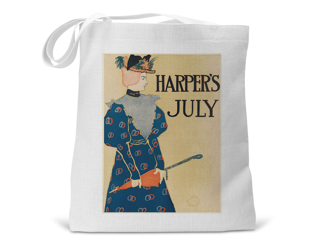 Birthday Month JULY Gift Celebration Book Tote Bag