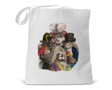 Load image into Gallery viewer, Dog Club Vintage Animal Lover Vintage Book Tote Bag
