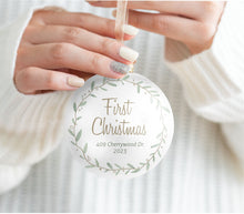 Load image into Gallery viewer, Custom Ornament / New Home / First Christmas / Holiday First
