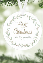 Load image into Gallery viewer, Custom Ornament / New Home / First Christmas / Holiday First
