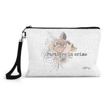 Load image into Gallery viewer, &quot;Partners in crime&quot; bag + small cuff set
