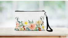 Load image into Gallery viewer, Jardin Linen Zippered Bag
