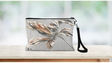 Load image into Gallery viewer, Wallflower Linen Zippered Bag
