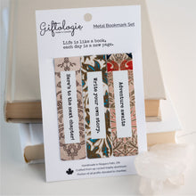 Load image into Gallery viewer, Bright Future bookmark set of 3 - Gold Digger Trio
