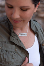 Load image into Gallery viewer, Goldfinch Bar Necklace
