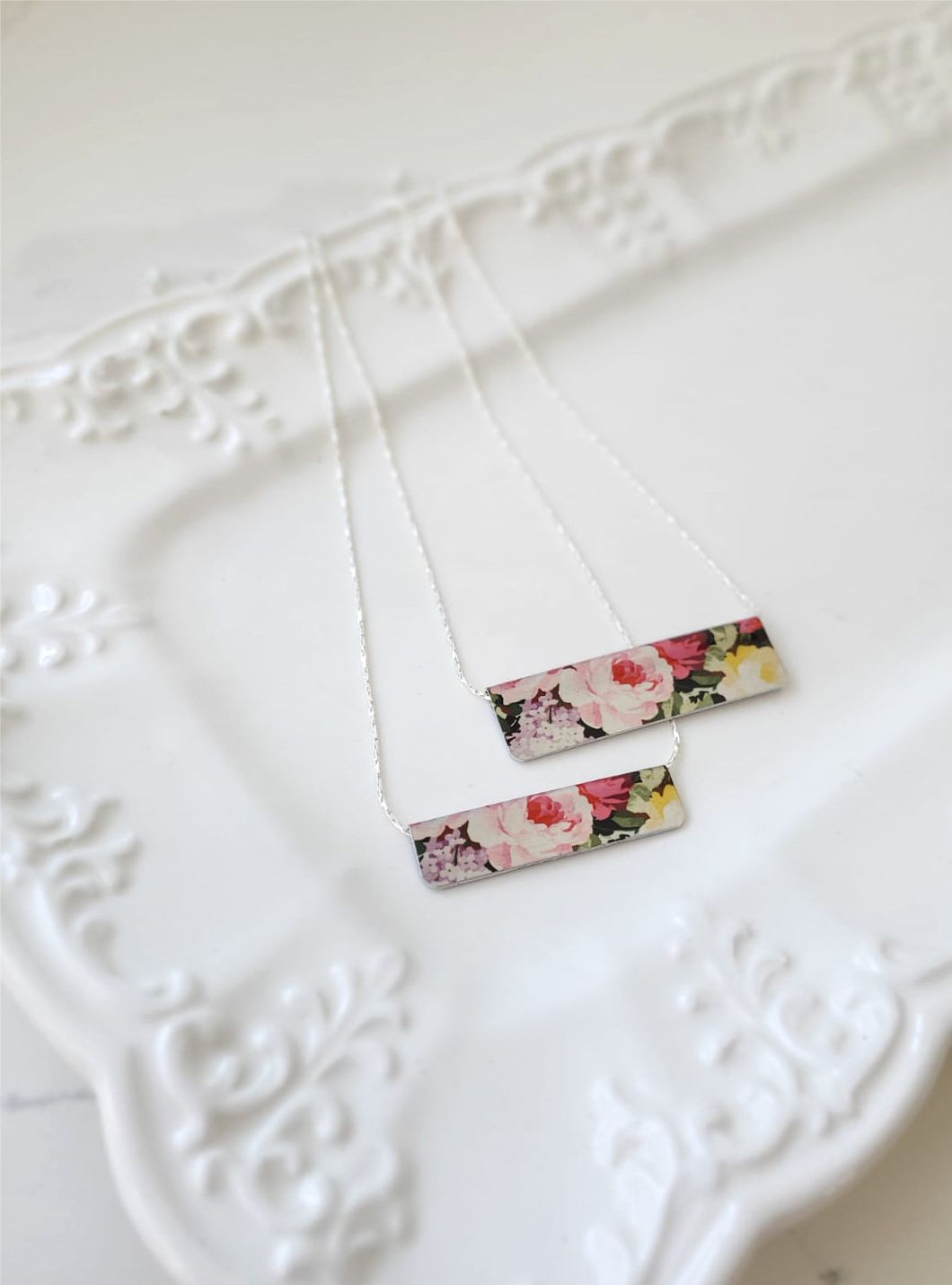 In the Night Garden  Matching Bar Necklace Set