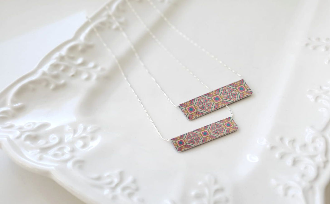 Oaxaca Matching Bar Necklace Set