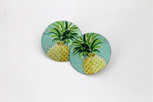 Load image into Gallery viewer, Tropical Fruit Salad 1 Inch Earrings
