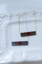 Load image into Gallery viewer, Sweet Thistle Bar Necklace
