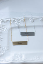 Load image into Gallery viewer, Sweet Thistle Bar Necklace
