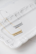 Load image into Gallery viewer, Wonderland Bar Necklace
