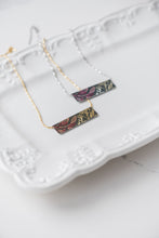 Load image into Gallery viewer, Floral Fantasy Bar Necklace

