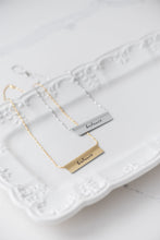 Load image into Gallery viewer, Floral Fantasy Bar Necklace
