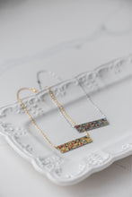 Load image into Gallery viewer, Floral Sunbrust Bar Necklace

