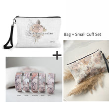 Load image into Gallery viewer, &quot;Partners in crime&quot; bag + small cuff set
