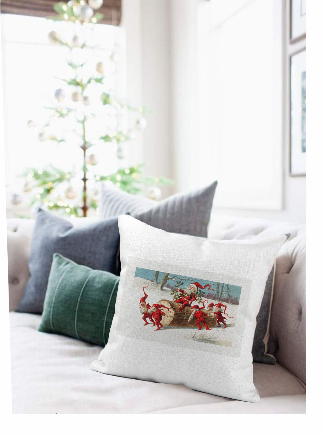 Holly Jolly #1 Pillow Cover