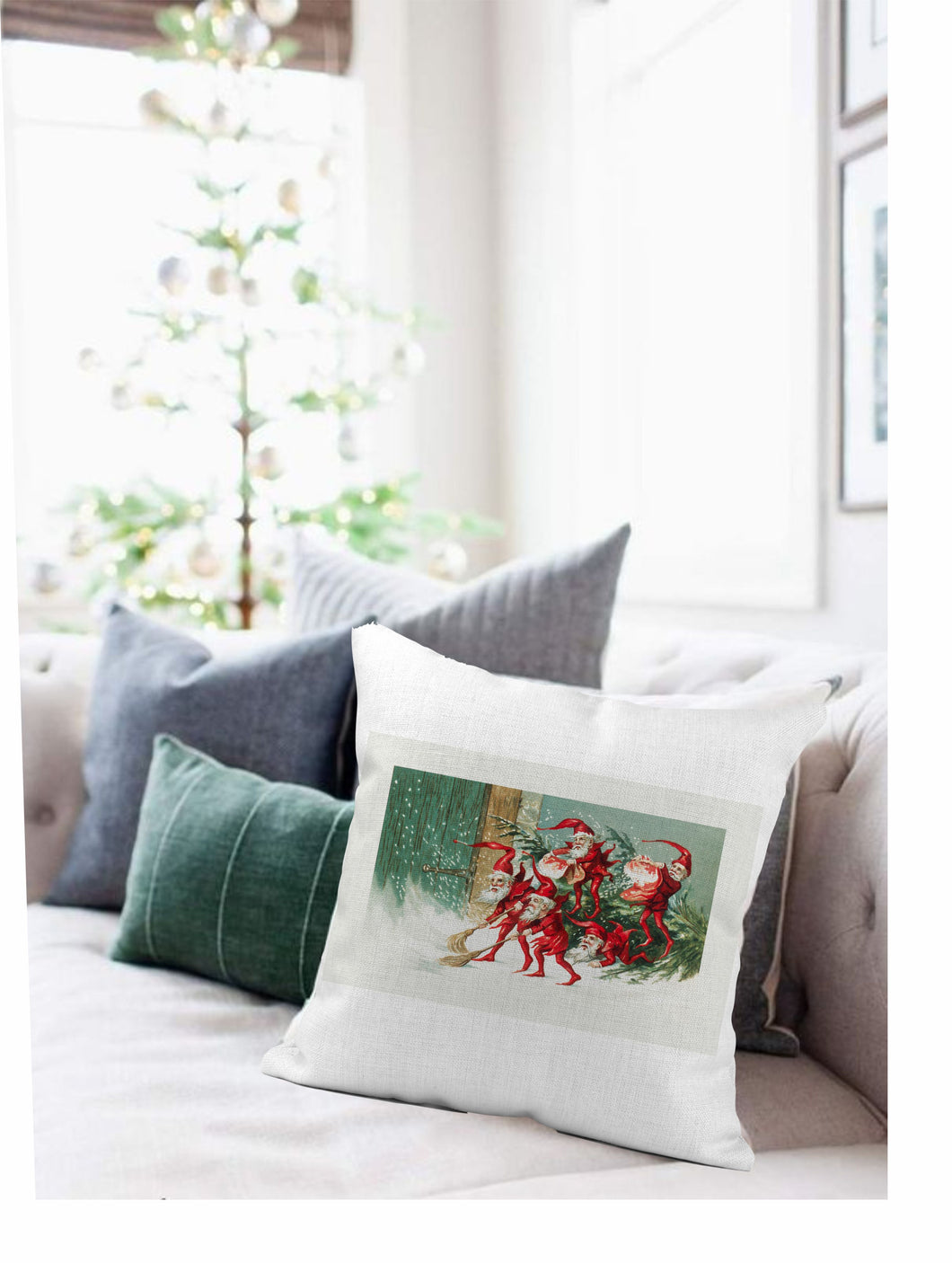 Holly Jolly #3 Pillow Cover