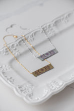 Load image into Gallery viewer, Medallion Bar Necklace
